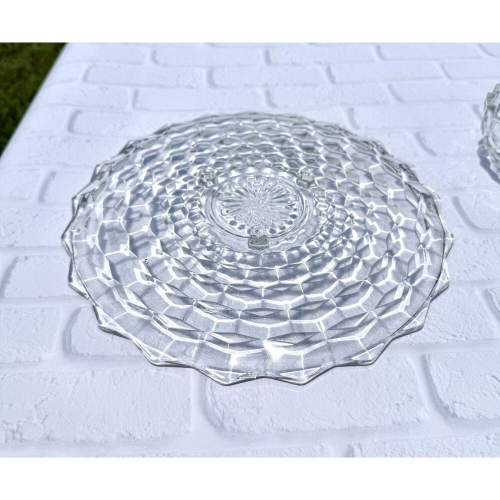 Stunning Vintage Cubic Chip & Dip Set - Picture 3 of 6